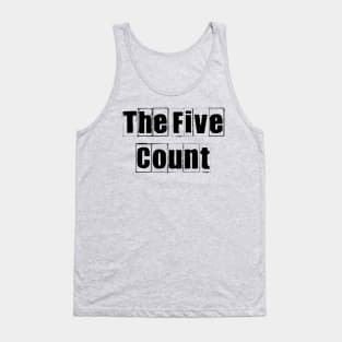 The Five Count - Vintage Black Logo Tank Top